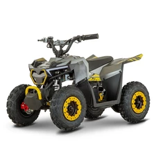 Квадроцикл на аккумуляторе HB-FFG1000-2-7 черно-оранжевый мотор 1000W